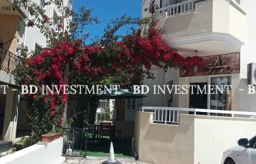 GİRNE MERKEZ’DE KİRALIK BAHÇELİ GÜZELLİK SALONU – 3+1 ZEMİN KAT