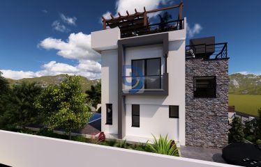 İskele Boğaz’da Deniz Manzaralı Havuzlu Villa