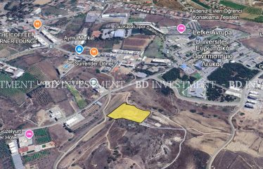 Lefke’ de Yurt Projesi Onaylı 8717 m² Arsa