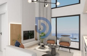 Modern Tasarımlı 1+1 Daireler – Deniz & Dağ Manzaralı