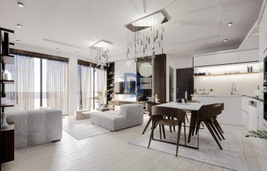 Lefke’de Panoramik Deniz Manzaralı Lüks Penthouse Daire – Özel Teras ve Jacuzzi Keyfiyle Akdeniz’in Zirvesinde Yaşam