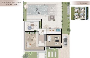 Ozanköy’de Denize Sadece 150 Metre Mesafede Çok Özel 4 Adet Villa
