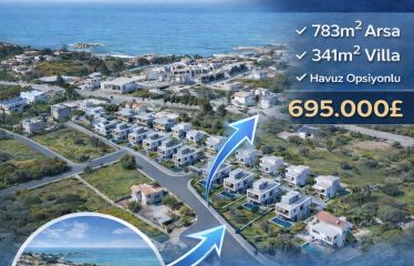 Girne Edremit Satılık Ultra Lüks Villa