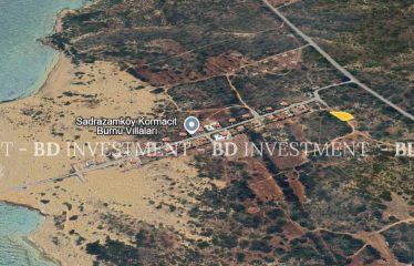 Sadrazamköy’de Denize 550 Metre Mesafede Önü Kapanmaz Muhteşem Lokasyon- 771 m² Arsa