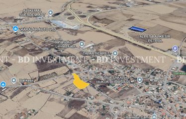 Balıkesir Merkezinde Proje Onaylı – Türk Koçanlı Arsa