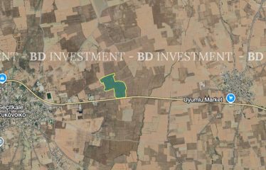 Geçitkale Anayola Sıfır Konumda Projeler İçin Muhteşem Lokasyonda Arazi