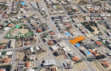 Gönyeli Merkezinde Köşe Parsel 1012 m² Ticari Arsa