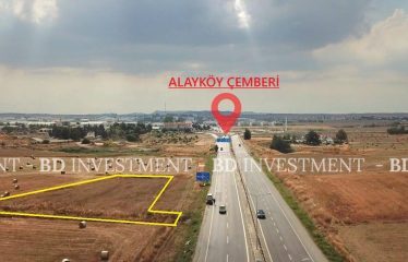 Lefkoşa/Güzelyurt Anayola Sıfır 2644 m² Ticari Arsa
