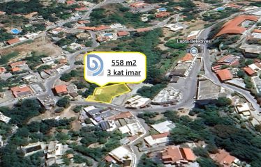 Lapta Merkezinde 3 Kat İmarlı 558 m² Arsa
