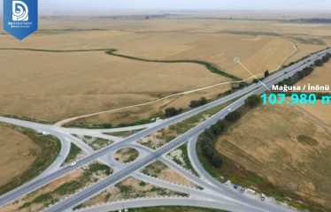 Mağusa Anayola 65 Metre Mesafede 107.980 m² Türk Koçan Arazi (Takasa Açık)