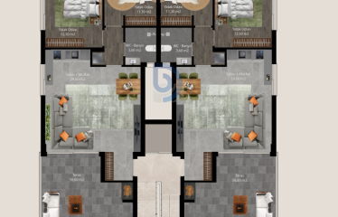 Lefkoşa Kaymaklı Satılık 2+1/3+1 Daireler