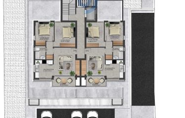 Lefkoşa Yenişehir Satılık 2+1 Rezidans Daire