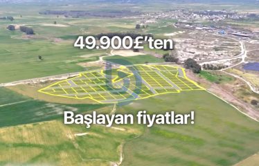 Toprağa Yatırımın Adresi Aslanköy ! Sadece 49.900 Stg – 1.000 Stg Taksit İle..Banka Yok – Kefil Yok- Faiz Yok