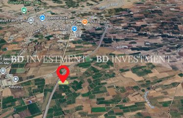 Güzelyurt Anayoluna Sıfır Konumda 6325 m² Arazi