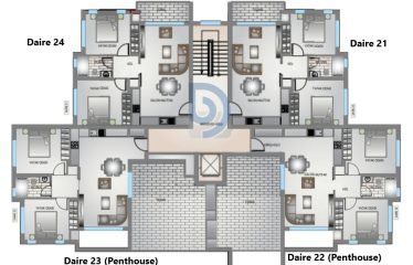 Kıbrıs Lefkoşa Ortaköy Satılık 2+1 Daireler