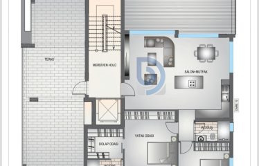 Kıbrıs Lefkoşa Ortaköy Satılık 2+1 ve Penthouse Daireler