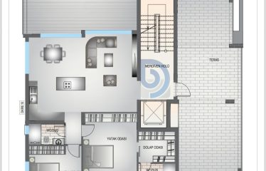 Kıbrıs Lefkoşa Ortaköy Satılık 2+1 ve Penthouse Daireler