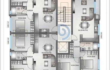 Kıbrıs Lefkoşa Ortaköy Satılık 2+1 ve Penthouse Daireler