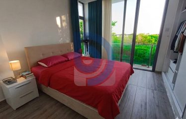 Kıbrıs Girne Lapta Bölgesinde Merkezi Isıtma ve Soğutma Sistemli , Site İçinde Satılık 1+1 Daire