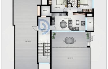 Kıbrıs Lefkoşa Kumsal Satılık 2+1 ve Penthouse Daireler