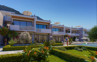 Kıbrıs Girne Alsancak Satılık 2+1 Sıfır Penthouse Daire