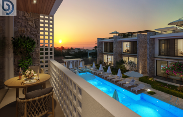 Kıbrıs Girne Alsancak Satılık 2+1 Sıfır Penthouse Daire