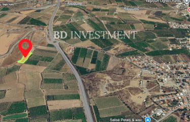 Kıbrıs Lefke Yeşilyurt’da Yatırım veya Projeler İçin 4896 m² Arazi