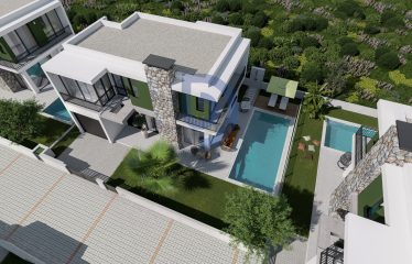 Kıbrıs Girne Zeytinlik Satılık 3+1 Türk Koçan Müstakil Villalar