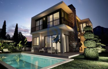 Kıbrıs Girne Zeytinlik Satılık 3+1 Türk Koçan Müstakil Villalar