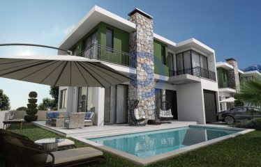 Kıbrıs Girne Zeytinlik Satılık 3+1 Türk Koçan Müstakil Villalar