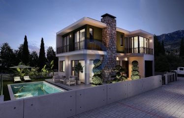 Kıbrıs Girne Zeytinlik Satılık 3+1 Türk Koçan Müstakil Villalar