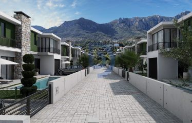 Kıbrıs Girne Zeytinlik Satılık 3+1 Türk Koçan Müstakil Villalar
