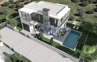 Kıbrıs Girne Zeytinlik Satılık 3+1 Türk Koçan Müstakil Villalar