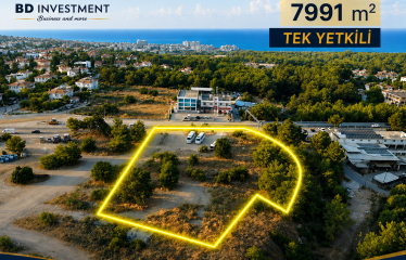 Kıbrıs Girne Çatalköy Anayola Sıfır Ticari Değeri Yüksek 7991 m² Arazi