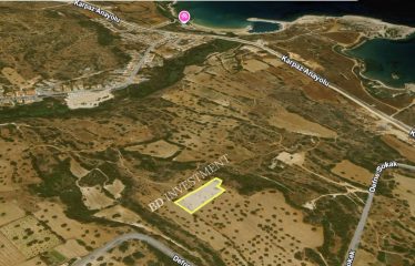 Kıbrıs İskele Sipahi’de 3321 m² Deniz Manrazaralı Arsa