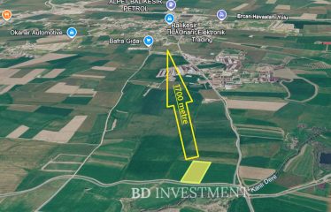 Kıbrıs Lefkoşa Balıkesir’de Yatırım İçin 10.397 m² Tarla