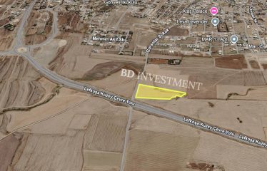 Kıbrıs Lefkoşa Gönyeli’de Kuzey Çevreyoluna Bitişik 16.195 m² Arazi
