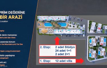 Mağusa / Tatlısu ‘da Muhteşem Lokasyonda Kat karşılığı/Nakit Karşılığı Arazi