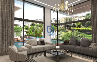 Kıbrıs Girne Bellapais’de Satılık 5+1 Lüks Villa | %40 Peşinat + 84 Ay Faizsiz Taksit