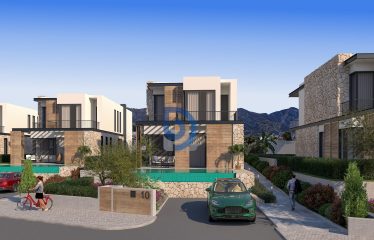 Kıbrıs Girne Ozanköy Satılık 4+1 Türk Koçanlı Villa | Esnek Ödeme Planı