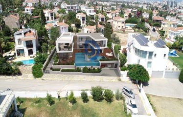 Kıbrıs Girne Bellapais’de Satılık 5+1 Lüks Villa | %40 Peşinat + 84 Ay Faizsiz Taksit