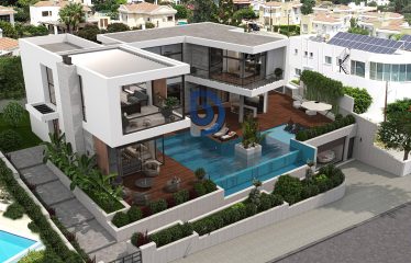 Kıbrıs Girne Bellapais’de Satılık 5+1 Lüks Villa | %40 Peşinat + 84 Ay Faizsiz Taksit