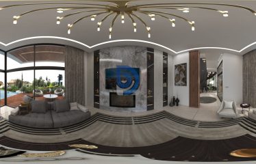Kıbrıs Girne Bellapais’de Satılık 5+1 Lüks Villa | %40 Peşinat + 84 Ay Faizsiz Taksit