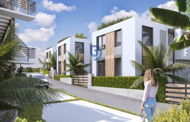 Kıbrıs Girne Bahçeli’de Satılık 2+1 İkiz Villa %50 Peşinat + 84 Ay Faizsiz Taksit Fırsatı!