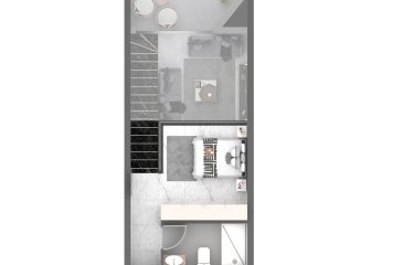 Kıbrıs Girne Esentepe’de Satılık 1+1 Daire